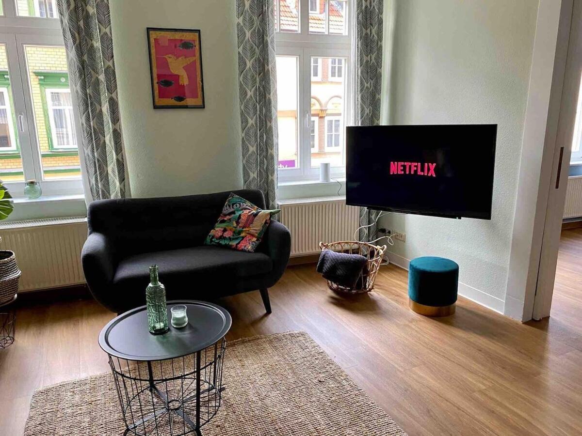 Apartamento Discovair Eisenach -Karlstrasse- Fussgaengerzone Mit Netflix Exterior foto
